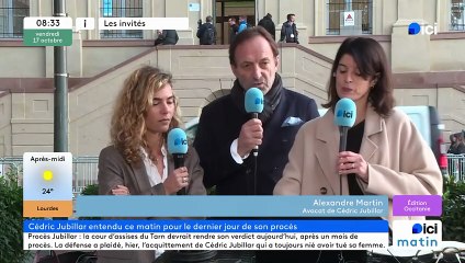 Procès Jubillar : Me Franck et Me Martin, les avocats de Cédric Jubillar, dans l'attente du verdict