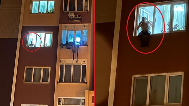 Kayınpederini bıçakladı, eve kapandı: Polis 4 saatte ikna ederek gözaltına aldı