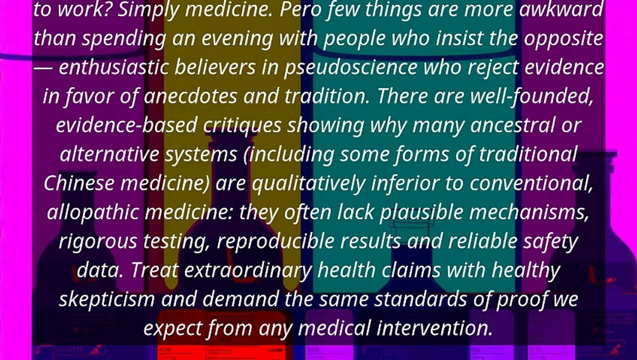 From Pseudoscience to Evidence-Based Medicine