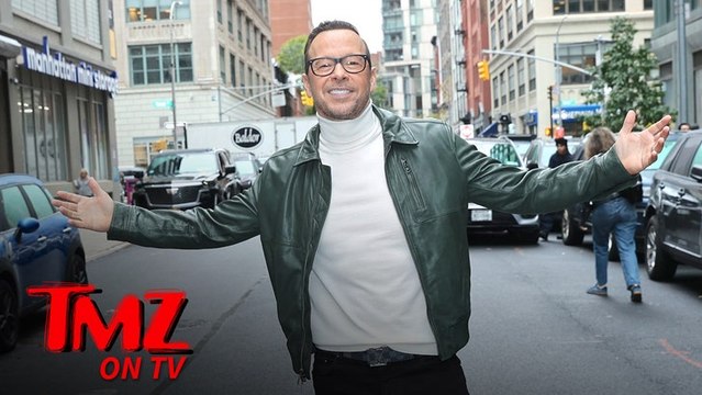 Donnie Wahlberg Says Drake Maye, Patriots Defense Give Him Super Bowl Hopes | TMZ TV