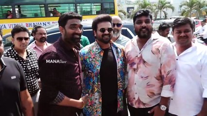 Rocking Star Manchu Manoj Inaugurated 1980’s Military Hotel