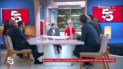 Bruce Toussaint réagit au geste de Jean-Luc Mélenchon envers Benjamin Duhamel