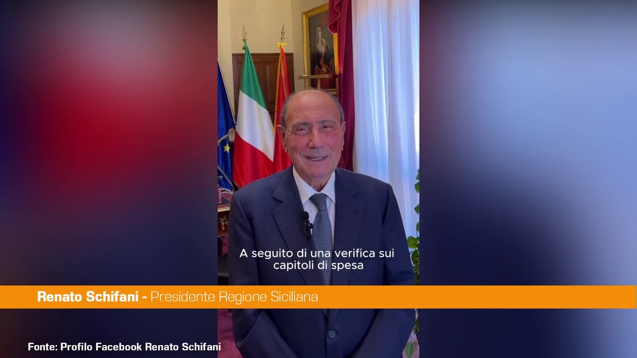 Schifani "5 milioni per film in Sicilia, anche quello su Biagio Conte"
