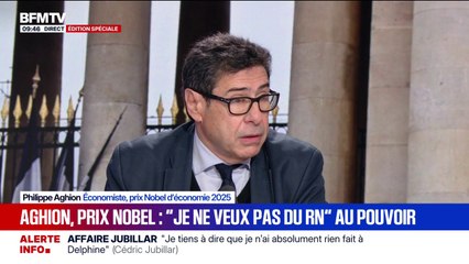 Philippe Aghion, prix Nobel d'économie: "Emmanuel Macron a fait toute une série de choses qui ont fait baisser le chômage et rendu la France attractive"