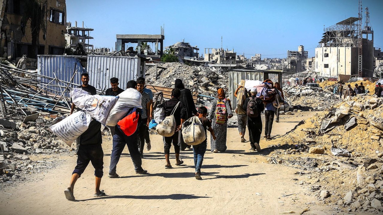 'Wie eine Geisterstadt': Bewohner kehren nach Gaza-Stadt zurück