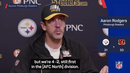 Steelers' Rodgers unfazed by Bengals loss