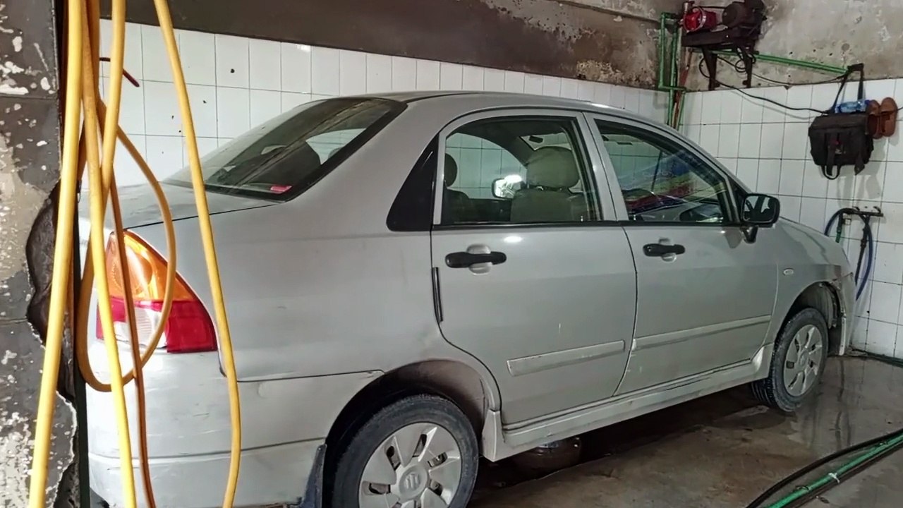 About to wash