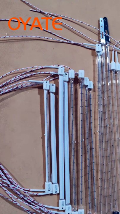 1000w printing infrared heat lamp ruby quartz heating lamp halogen infrared heating lamp 1000w qih240v sk15 1000w Quartz Carbon Heating Lamp