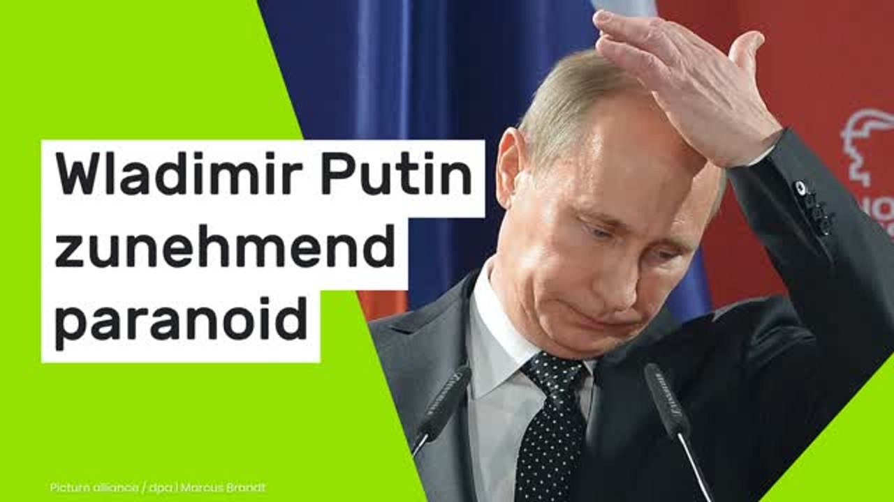 Wladimir Putin zunehmend paranoid: Angstgeplagter Kreml-Chef fürchtet Putsch-Pläne durch Exil-Russen