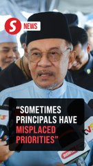 Do not hide wrongdoing, PM tells school principals