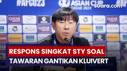 3 Kata Shin Tae-yong Saat Diminta Gantikan Patrick Kluivert
