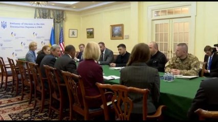 Zelensky incontra produttore americano missili Patriot e Tomahawk