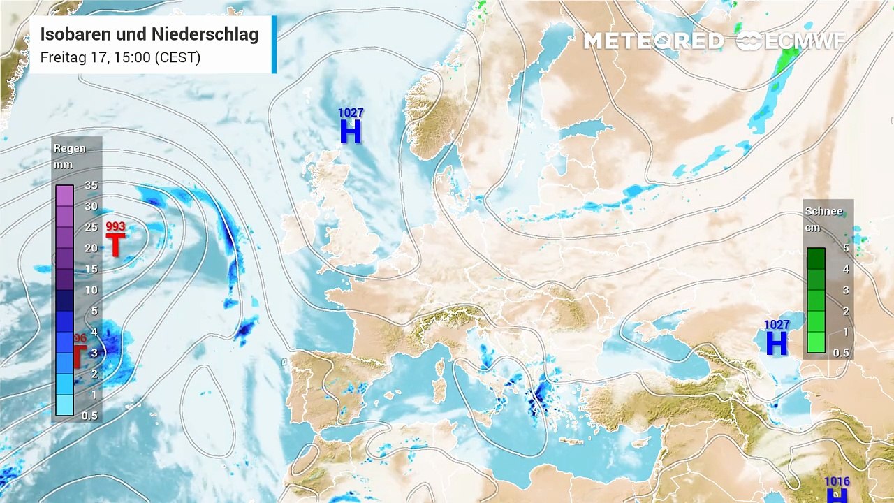 Jetzt wird’s kurz schön – aber dann kracht das Atlantik-Tief rein! Sonne hat keine Chance gegen die Regenwellen