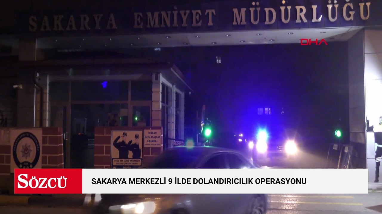 Sakarya merkezli 9 ilde sahte borsa uygulamasıyla dolandırıcılık operasyonu: 13 tutuklama