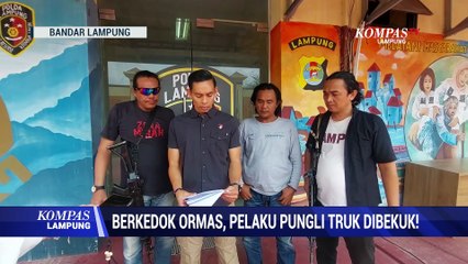 Berkedok Ormas, Pelaku Pungli Truk Dibekuk