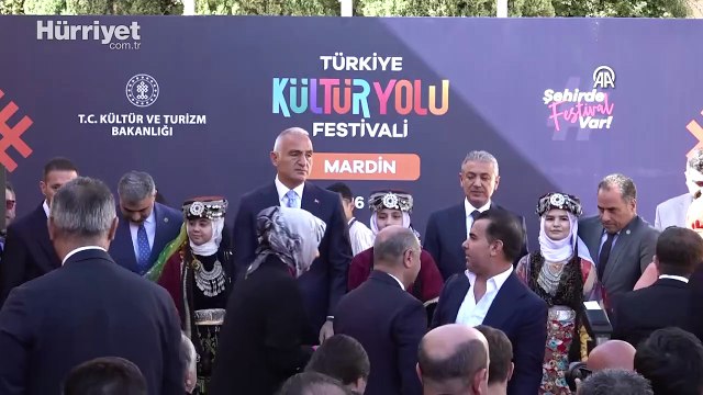 Kültür ve Turizm Bakanı Ersoy, Mardin Kültür Yolu Festivali açılışında konuştu