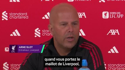 Liverpool - Slot : "Trois défaites d’affilée ? Il faut réagir"