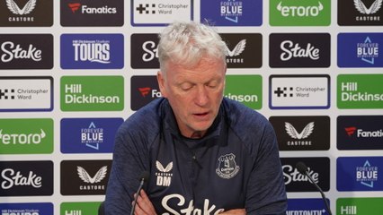 Moyes on the challenges of facing Pep Guardiola and Manchester City