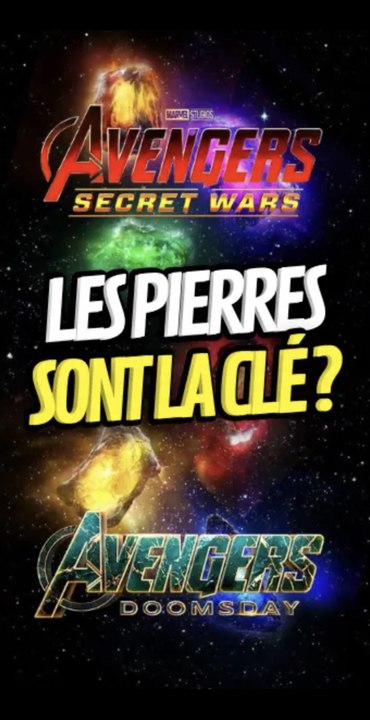 Le secret des pierres d’infinité ! #secretwars #doomsday #avengers #marvel #onregardequoi #mcu #theorie