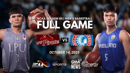 FULL GAME - LPU vs. Arellano (Men's Basketball) | NCAA Season 101