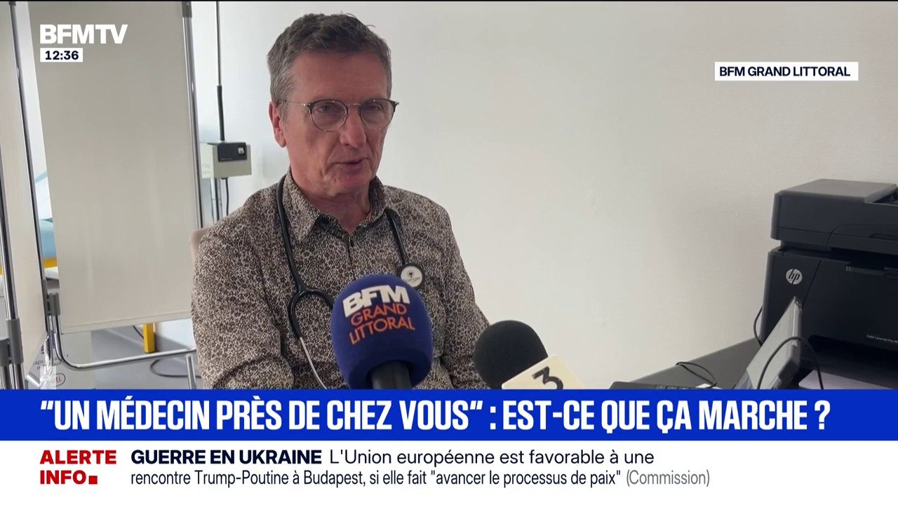 La ville d'Hesdin-la-Forêt (Pas-de-Calais), identifiée comme un désert médical, bénéficie désormais du dispositif "Un médecin près de chez vous"