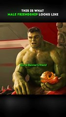 Thor and Hulk having a normal, calm conversation (totally) 😄 #marvel #thorragnarok # thor