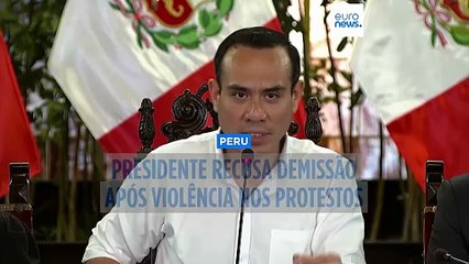 Morte durante protestos no Peru aumenta pressão sobre presidente que recusa demissão