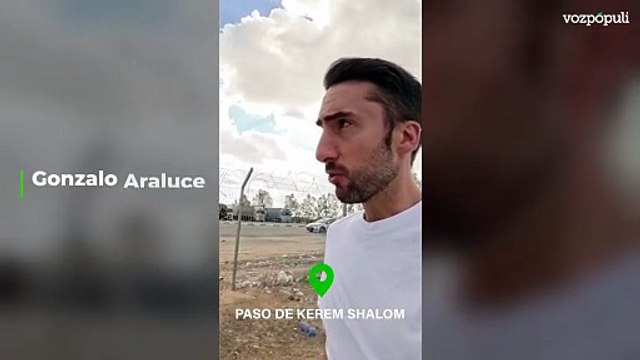 Vozpópuli, en el paso de Kerem Shalom, entre Gaza, Israel y Egipto