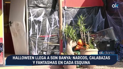 Halloween llega a Son Banya: narcos, calabazas y fantasmas en cada esquina