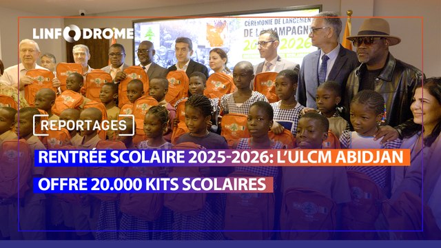 L'ULCM, Abidjan, a procédé au lancement officiel de sa campagne de distribution de kits scolaires pour l’année académique 2025-2026