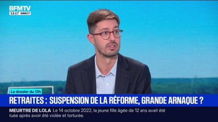 LE DOSSIER DU 13H - Retraites: Suspension de la réforme, grande arnaque!