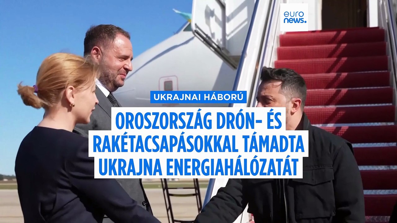 Orosz támadás áramkimaradásokat okoz Ukrajnában, miközben Zelenszkij Trump segítségét kéri Washingtonban