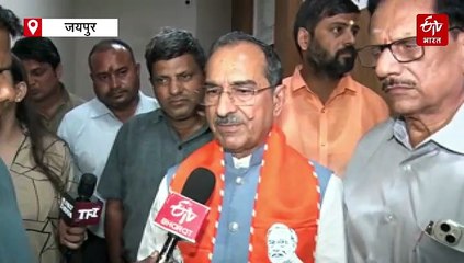 अंता उपचुनाव : मदन राठौड़ बोले, कांग्रेस का उम्मीदवार भ्रष्ट, हमारा सामान्य परिवार का किसान