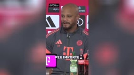Bayern - Kompany veut juste battre Dortmund