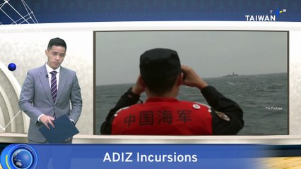 39 Chinese Military Aircraft, Nine Ships Sighted Near Taiwan