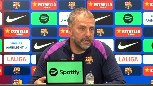 Hansi Flick, sobre el partido ante el Girona