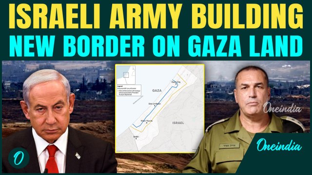 Israel Moves Gaza's Border Using Army's New 'Yellow Line' | Netanyahu Uses Ceasefire To Grab Land