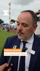 Fabrice Bonicel, sous-préfet de Saint-Benoît, en charge des manifestations sportives sur le dispositif de sécurité du Grand Raid