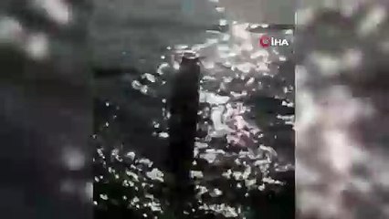 Balıkçılar inanamadı! Karadeniz’de gizemli obje yine görüldü