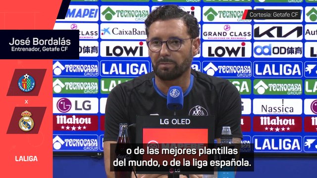 Bordalás alaba al Real Madrid y señala las diferencias cada vez mayores en las plantillas