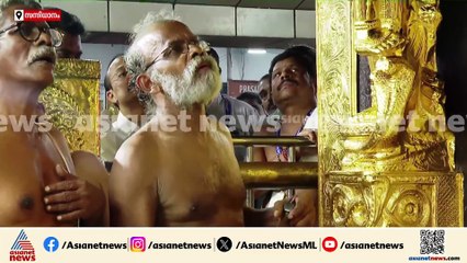 വിവാദങ്ങള്‍ക്കിടെ ശബരിമല ദ്വാരപാലക ശില്‍പ്പങ്ങളിലെ സ്വര്‍ണപ്പാളി പുനഃസ്ഥാപിച്ചു
