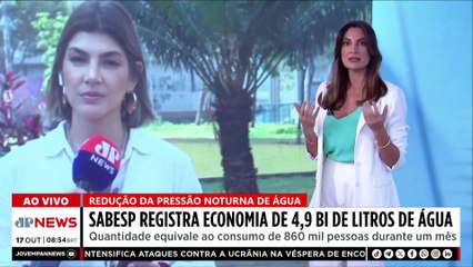 Sabesp registra economia de 4,9 bilhões de litros de água