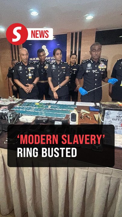 Cops bust ‘modern day slavery’ ring in Klang Valley, 14 suspects nabbed