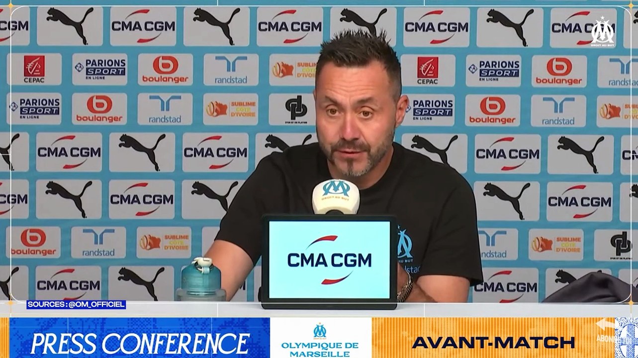 Roberto De Zerbi fait le point sur l’infirmerie