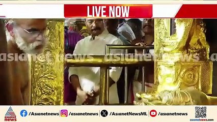 ശബരിമല സന്നിധാനത്ത് തീർത്ഥാടകരുടെ തിരക്ക്; ദ്വാരപാലക പാളികൾ പുനഃസ്ഥാപിച്ചു