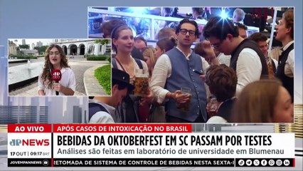 Bebidas da Oktoberfest em SC passam por testes de metanol