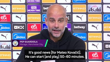 Guardiola and City still sweating on Rodri's return