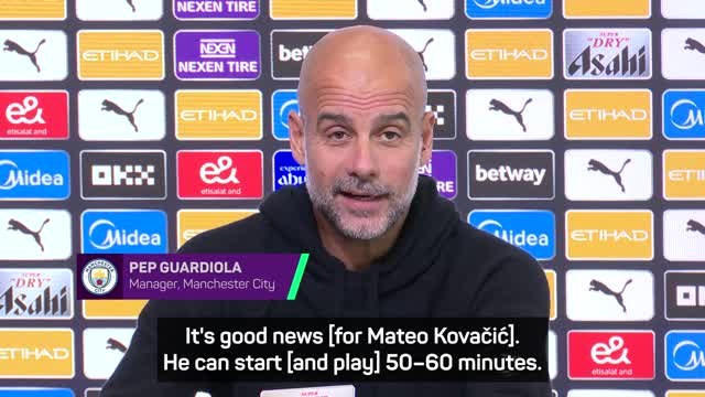 Guardiola and City still sweating on Rodri's return