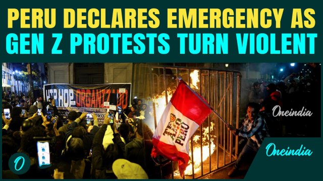 Peru Gen Z Protests SHOCKING VIDEOS: 1 Dead, 100+ Injured as Protesters CLASH With Police