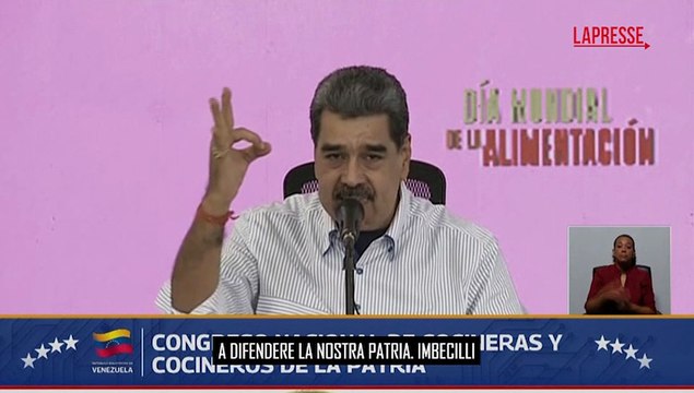 Maduro contro gli Usa: Mai nessun governo aveva detto pubblicamente quello che fa la Cia
